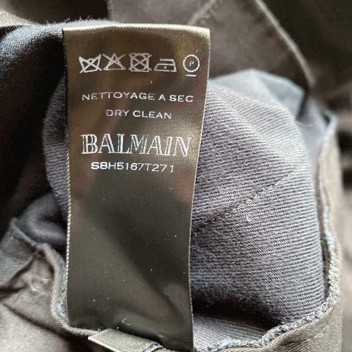 Balmain SS18 Runway Side Tape Skinny Stretch Trousers Size US 32 / EU 48 - 7 Thumbnail