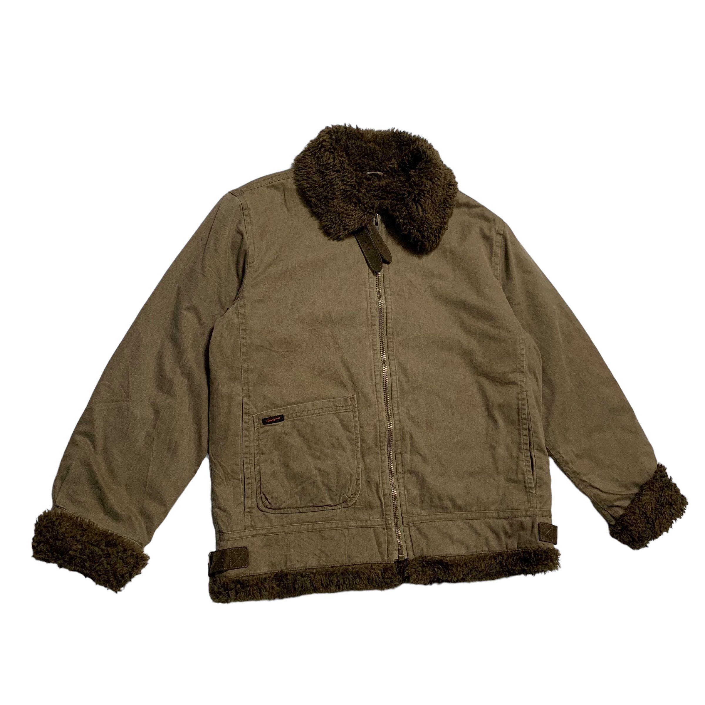 Chevignon Chevignon Military Rugged Jeans Jacket Size US L / EU 52-54 / 3 - 2 Thumbnail