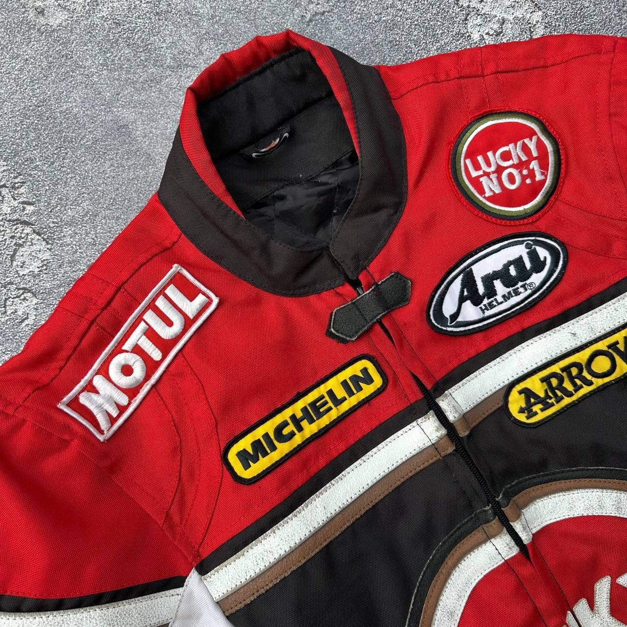 Other Vintage Lucky Strike Racing Team Moto Jacket Size US L / EU 52-54 / 3 - 7 Thumbnail