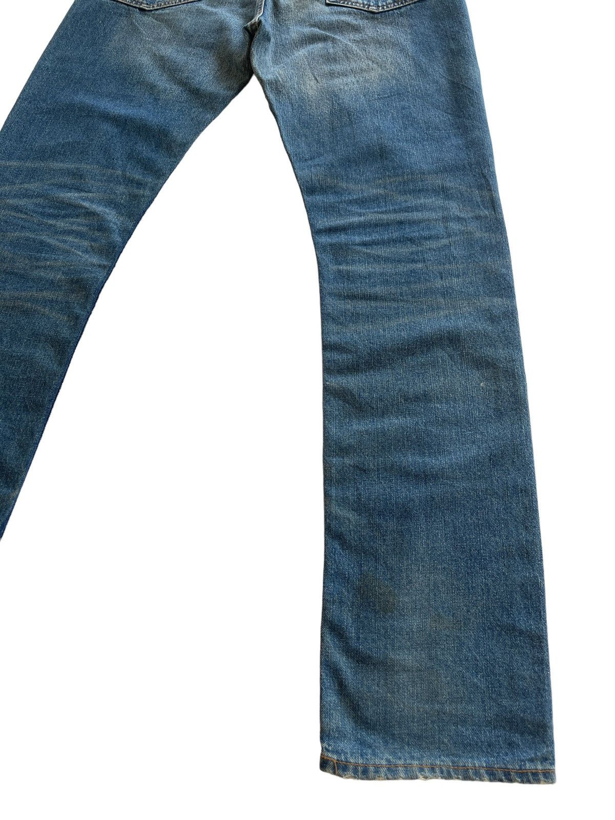 Japanese Brand Vintage Bonds & Peace Ripped Distressed Jeans Size US 34 / EU 50 - 6 Thumbnail