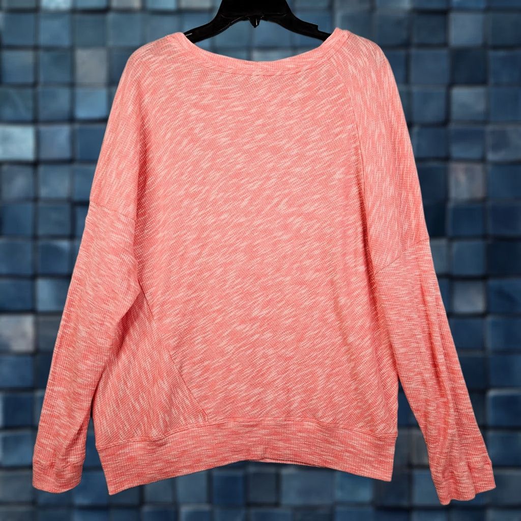 Anthropologie By Anthropologie Women's Dolman Sleeve Knit Top Sz M Orange Solid Regular Fit Vintage No Size M / US 6-8 / IT 42-44 - 1 Thumbnail