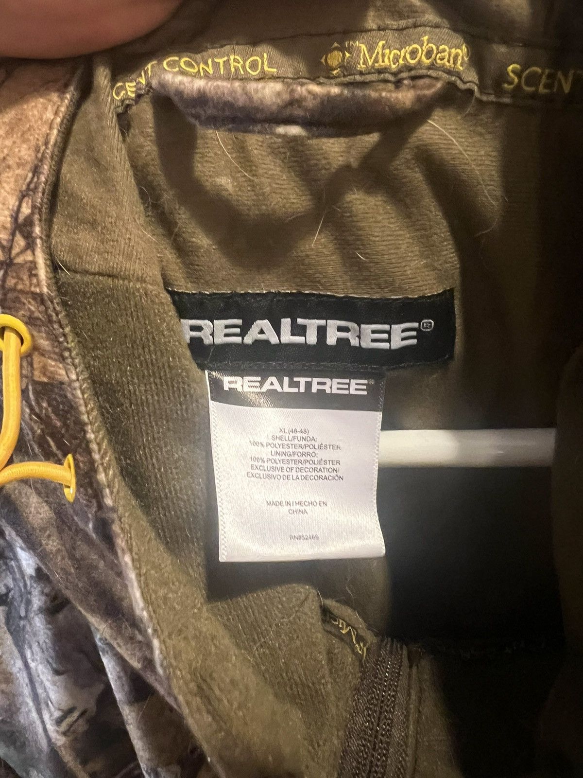 Realtree REALTREE Camo Full Zip Hooded Jacket Size US XL / EU 56 / 4 - 10 Thumbnail