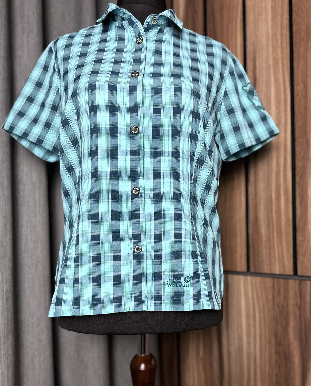 Jack Wolfskin Jack Wolfskin Outdoor Shirt Short Sleeve Women's Size M Size M / US 6-8 / IT 42-44 - 4 Thumbnail