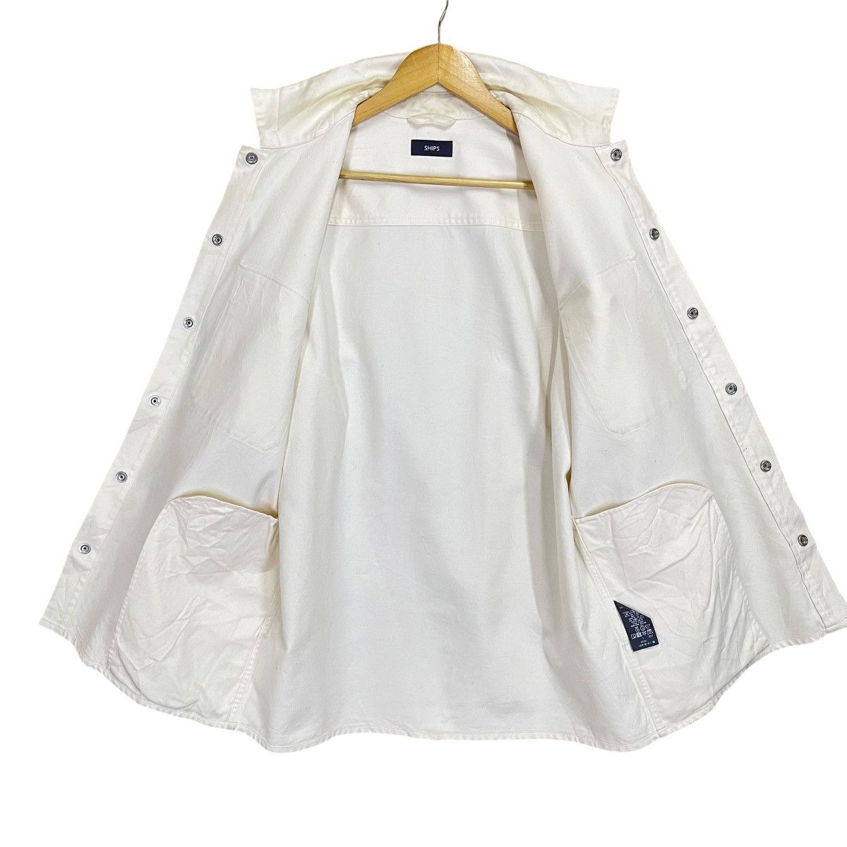 Japanese Brand Vintage SHIPS JAPAN Chore Denim Jacket Size US S / EU 44-46 / 1 - 7 Thumbnail