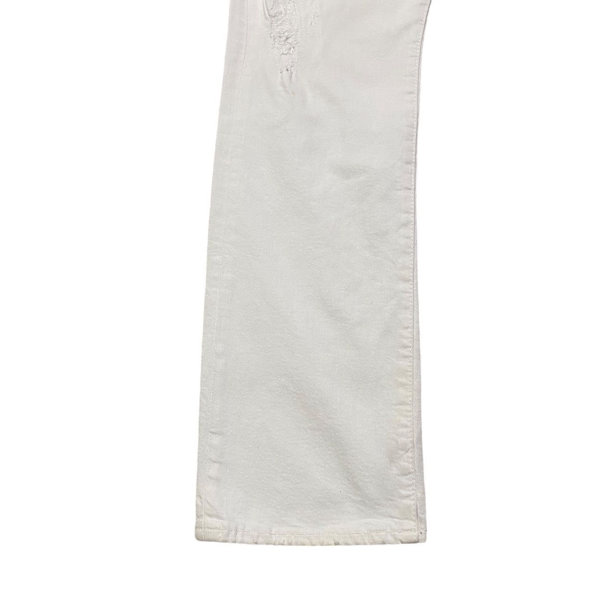 Polo Ralph Lauren Sullivan Slim White Damage Jeans Size US 36 / EU 52 - 9 Thumbnail