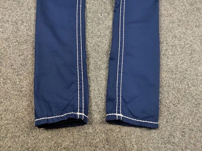 True Religion True Religion Brooklyn Blue Denim Slim Jeans Made in USA Size 28" / US 6 / IT 42 - 6 Thumbnail