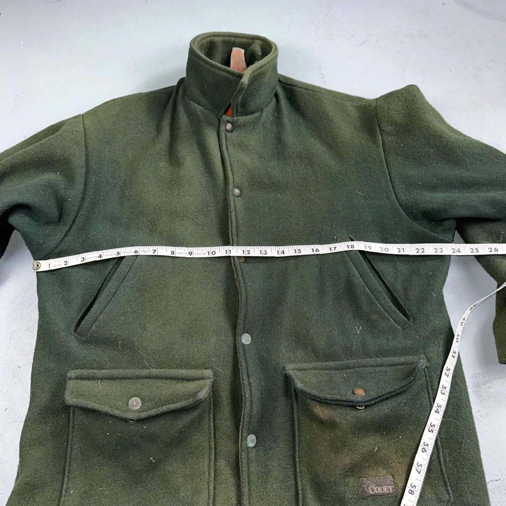 Vintage VTG Codet Wool Jacket Mackinaw Hunting Reversible Green Orange Outdoor Men’s L Size US L / EU 52-54 / 3 - 5 Thumbnail