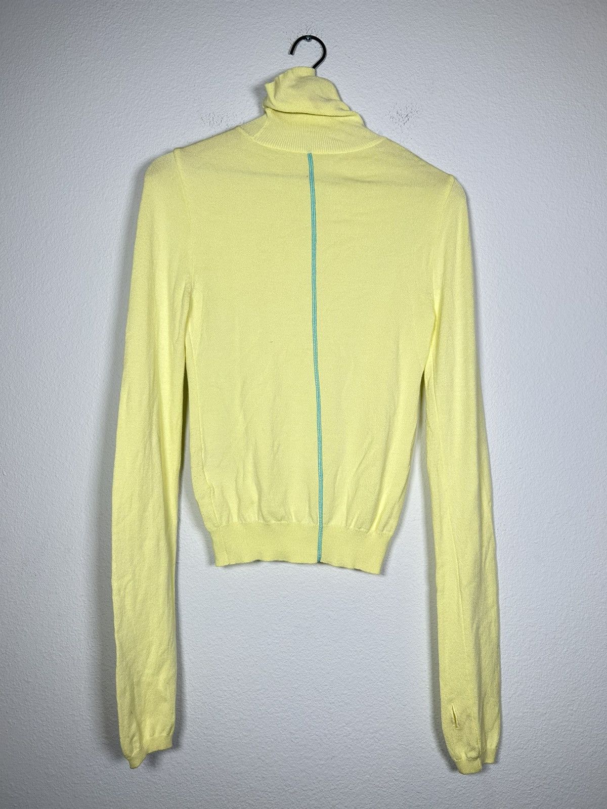 Andersson Bell Contrast Stitch Cropped Turtleneck Size US S / EU 44-46 / 1 - 2 Thumbnail