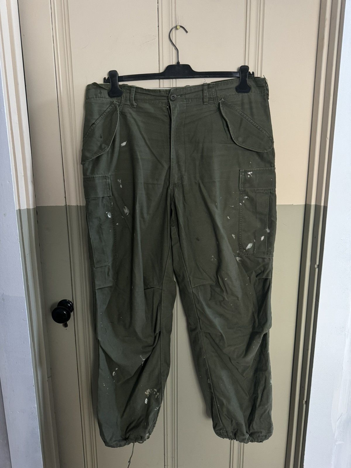 Other VINTAGE MILITARY CARGO PANTS Size US 36 / EU 52 - 1 Thumbnail