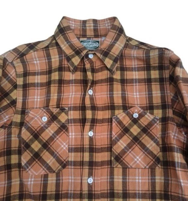 Japanese Brand × Sugar Cane × Vintage SUGAR CANE JAPANESE FLANNEL SHIRT🇯🇵 Size US S / EU 44-46 / 1 - 3 Thumbnail