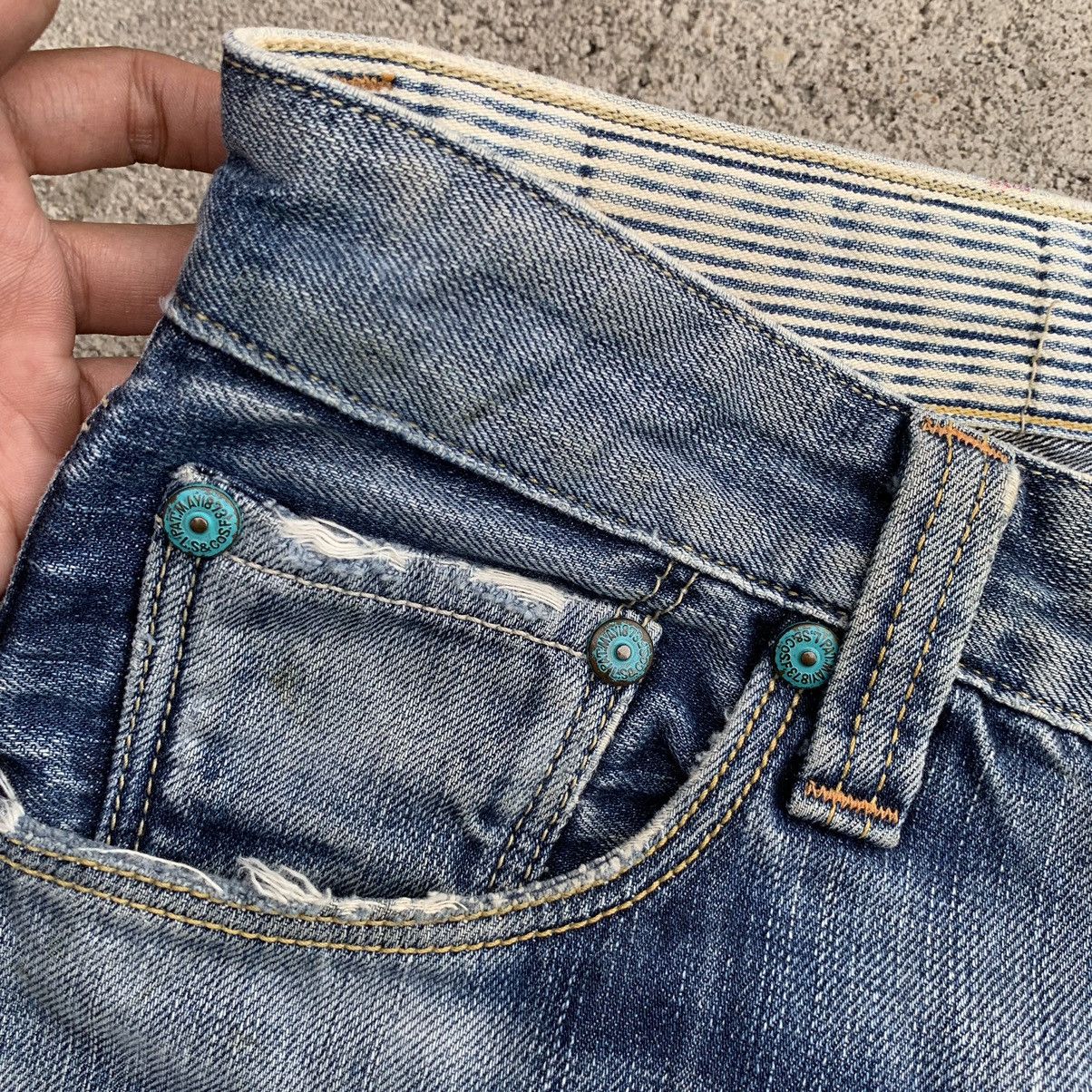 Levi's Vintage Y2K Levis Classic 502 Stitched Distressed Denim W29 Size US 29 - 7 Thumbnail
