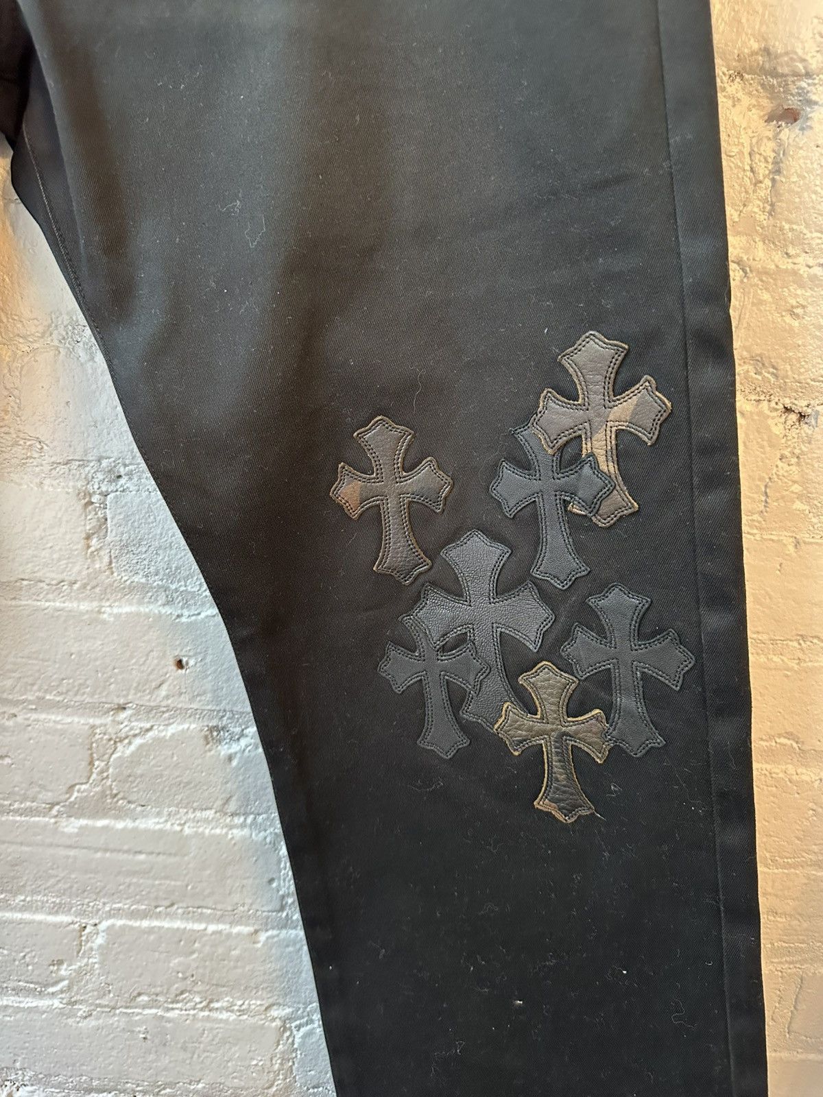 Chrome Hearts Chrome Hearts CROSS patch flooded jeans Size US 34 / EU 50 - 5 Thumbnail