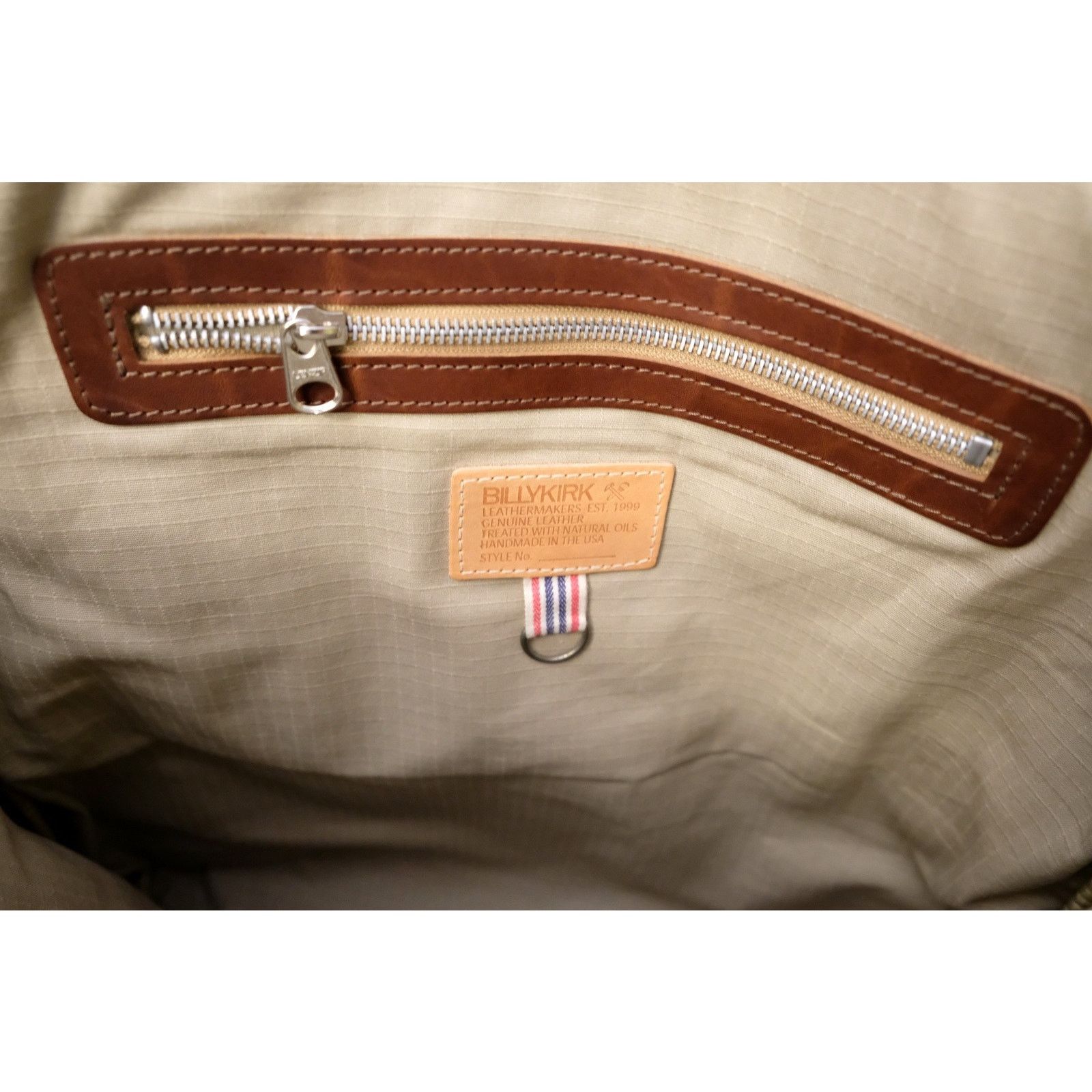 Billykirk Billykirk Leather and Canvas Slim Padded Tote Size ONE SIZE - 10 Thumbnail