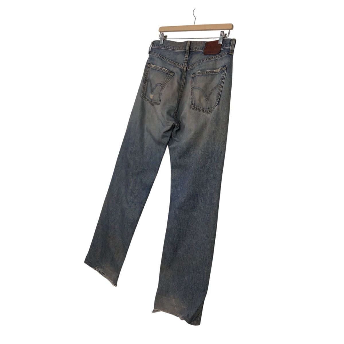 Levi's Levi’s Vintage Distressed Faded Denim Heavy Whiskers Rare Size US 32 / EU 48 - 10 Thumbnail