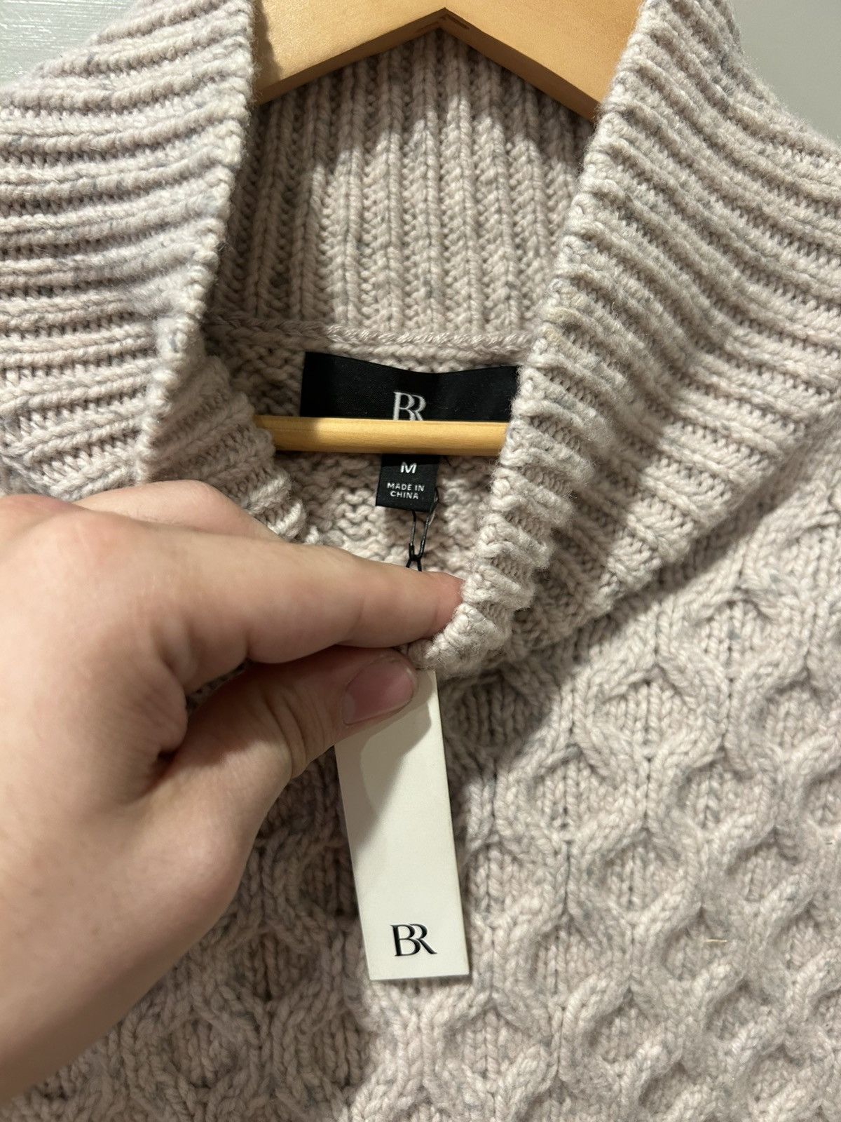 Vintage Men’s BR Wool Knit Sweater Size Medium NWT Size US M / EU 48-50 / 2 - 2 Thumbnail
