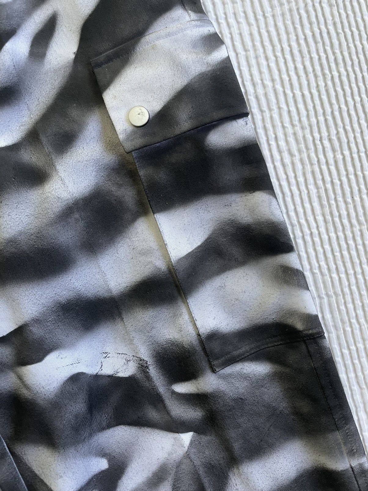 Handmade × Vintage Hand Camo Snow Tiger Cargos Size US 32 / EU 48 - 11 Thumbnail