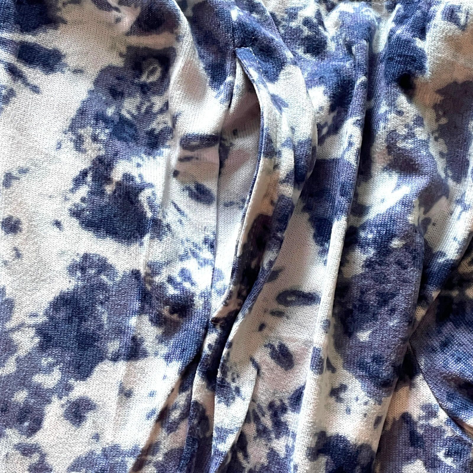 Other NWT Kikit Blue Tie Dye Lounge Pants Women’s LARGE Drawstring Size 36" / US 14 / IT 50 - 6 Thumbnail