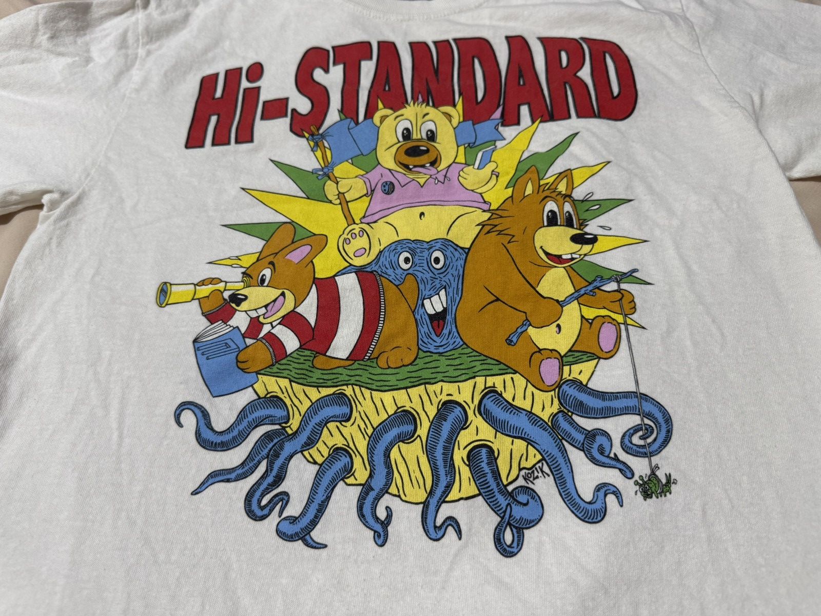 Vintage Hi-Standard Frank Kozik T Shirt Size US S / EU 44-46 / 1 - 4 Thumbnail