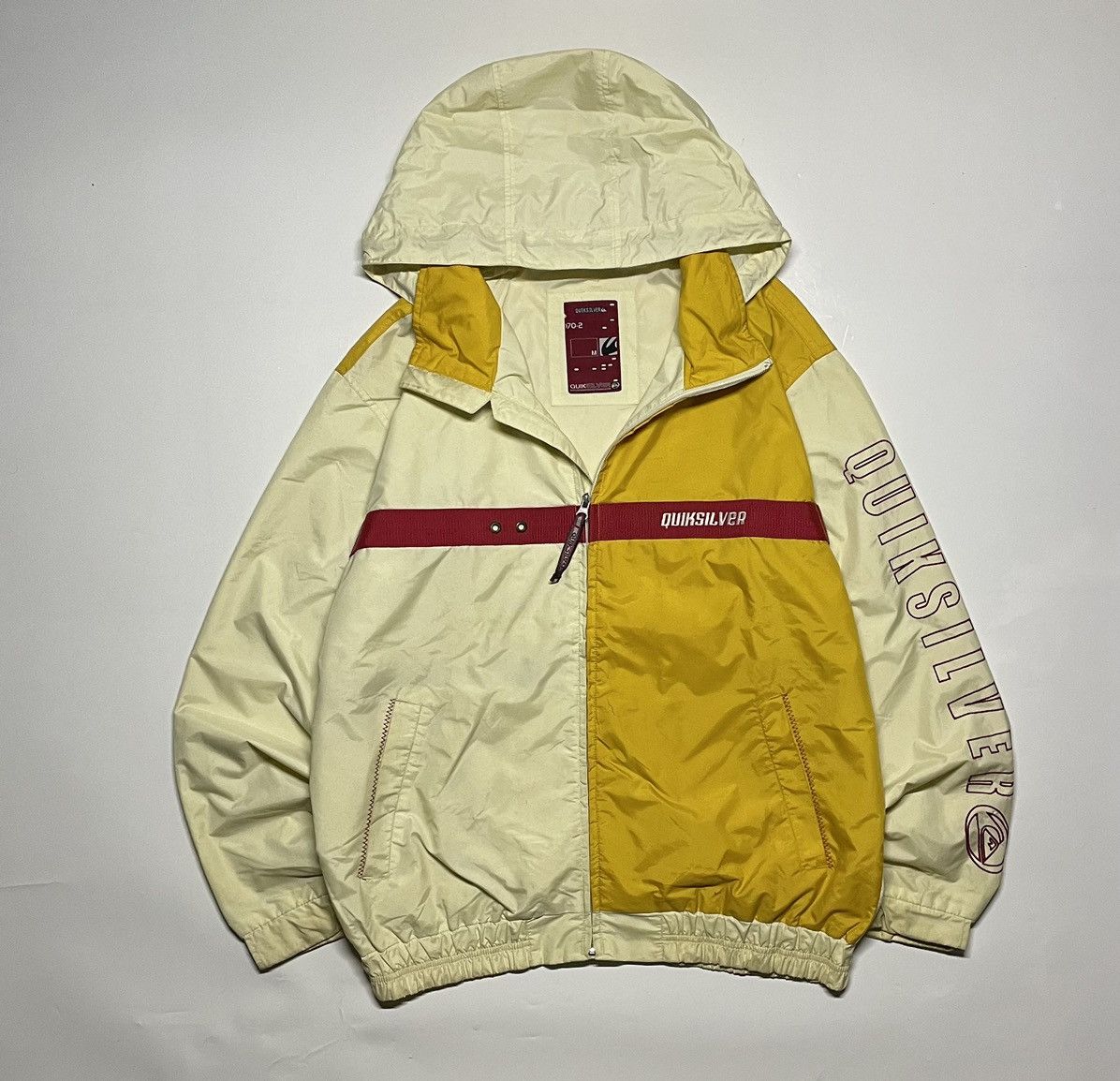 Quicksilver × Quiksilver Quick Silver Surf Speelout logo windbreaker jacket Size US M / EU 48-50 / 2 - 8 Thumbnail