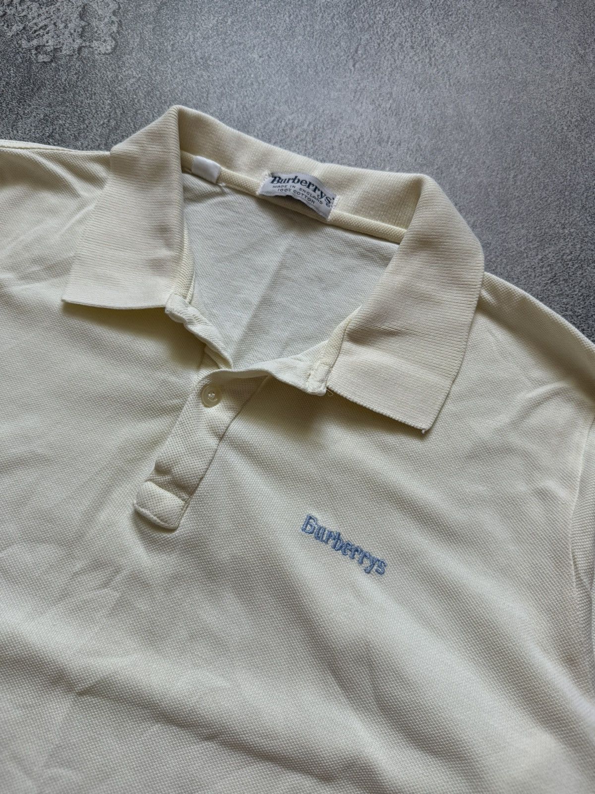 Burberry × Vintage Burberry’s Wmns L vintage polo short sleeve tee T-shirt Size L / US 10 / IT 46 - 5 Thumbnail