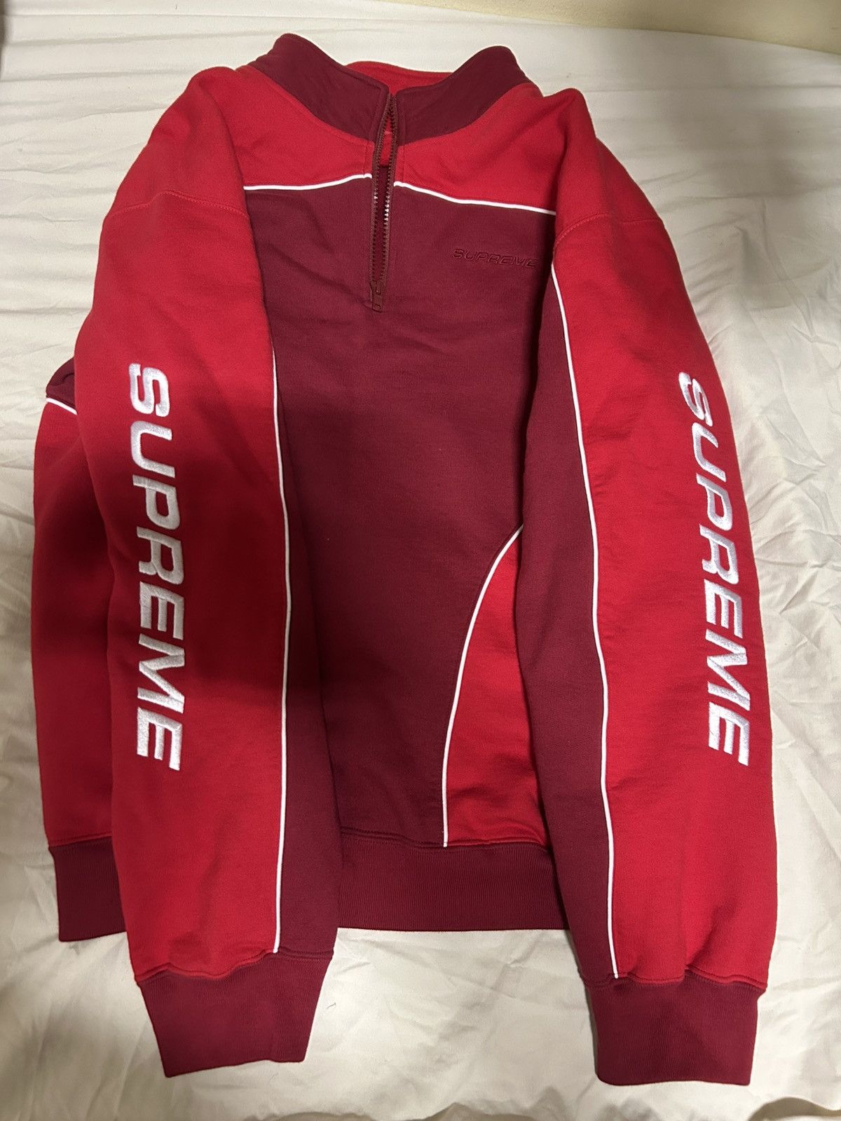 Supreme Supreme Quarter Zip Size US L / EU 52-54 / 3 - 1 Thumbnail