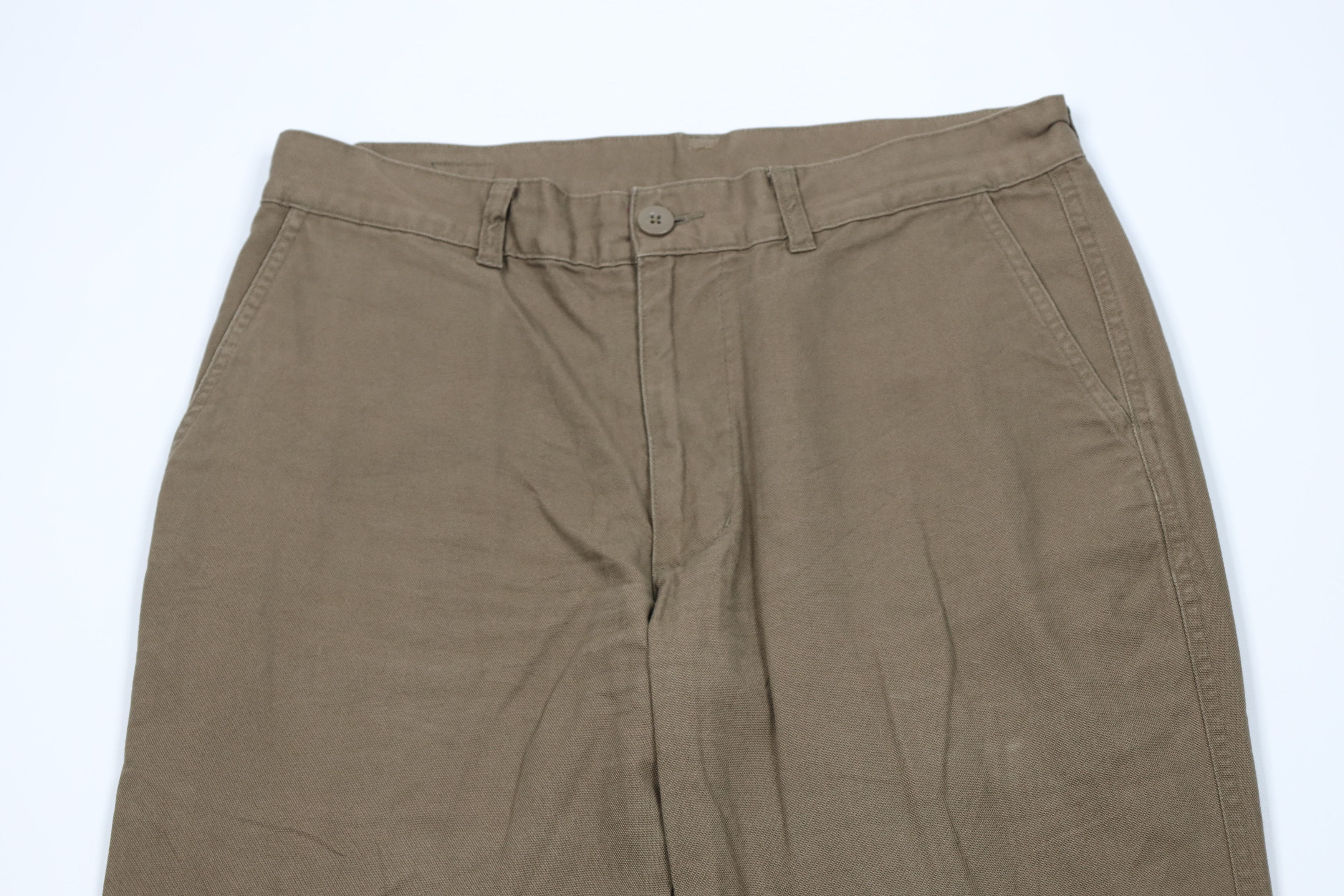 Patagonia Vintage Patagonia Faded Organic Cotton Wide Leg Pants Brown Size US 32 / EU 48 - 2 Thumbnail