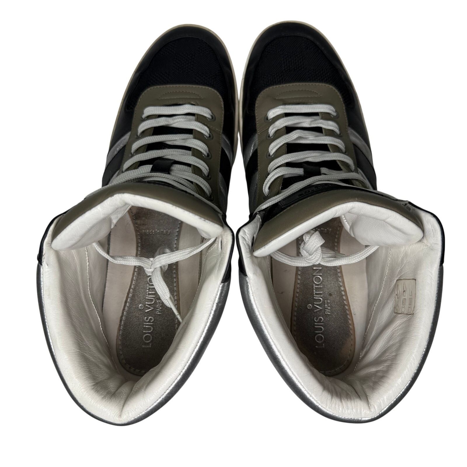 Louis Vuitton Louis Vuitton LI 0190 Authentic High Top Sneakers Shoes Size US 10.5 / EU 43-44 - 6 Thumbnail