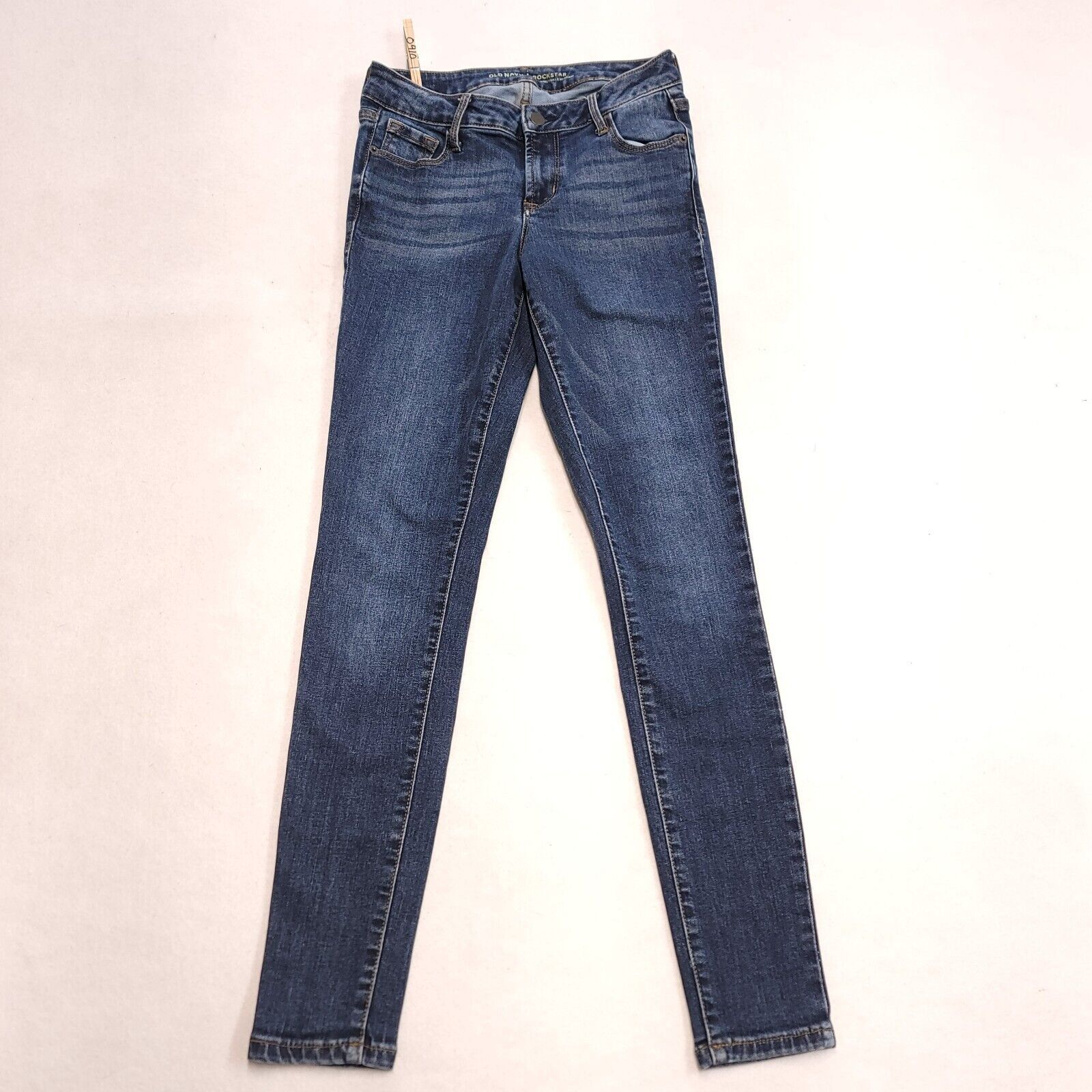 Old Navy Old Navy Mid Rise Medium Wash Jeans Womens Size 2 Blue Size 24" / US 00 / IT 34 - 2 Thumbnail
