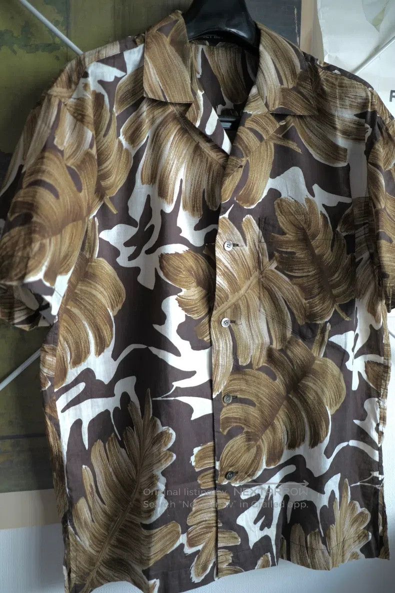 Issey Miyake Issey Miyake Brown Shirt Size US M / EU 48-50 / 2 - 5 Thumbnail