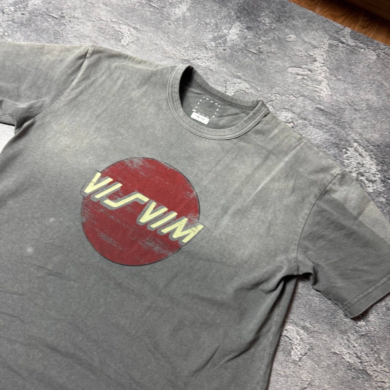 Visvim Visvim jumbo crash tee MADE IN JAPAN 1(M) Size US M / EU 48-50 / 2 - 2 Thumbnail
