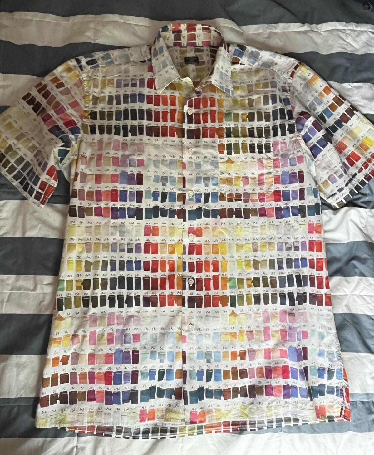 Maus & Hoffman Colore Short Sleeve Shirt Size US L / EU 52-54 / 3 - 2 Thumbnail