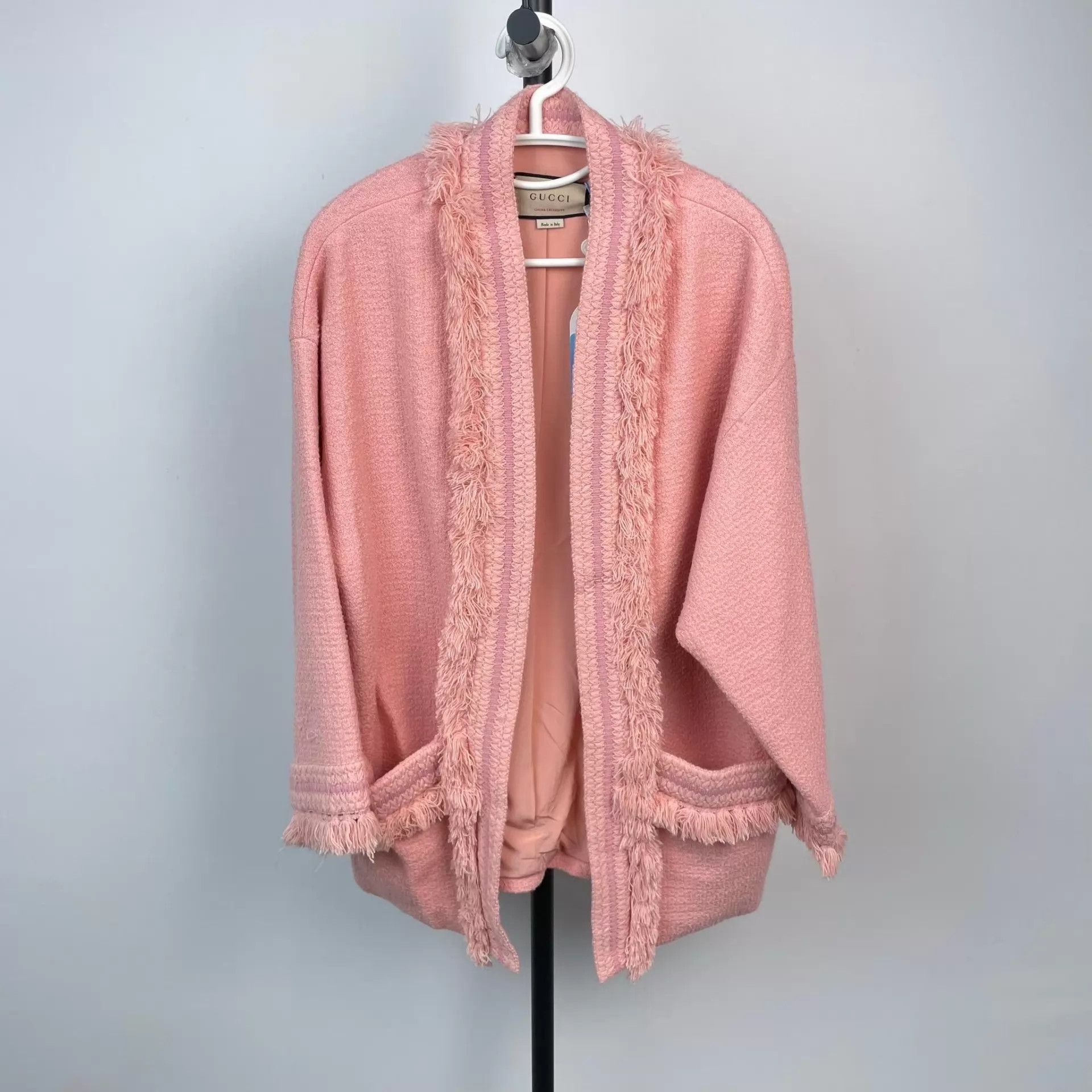Gucci Gucci Pink Wool Coat Size 40 Size S / US 4 / IT 40 - 1 Thumbnail
