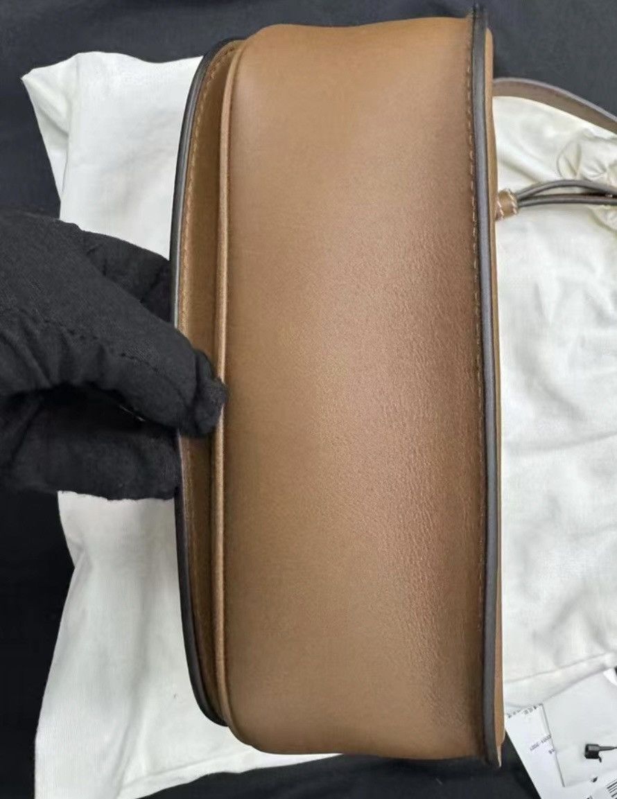 Gucci Gucci Blondie Brown Leather Saddle Bag. Size ONE SIZE - 3 Thumbnail