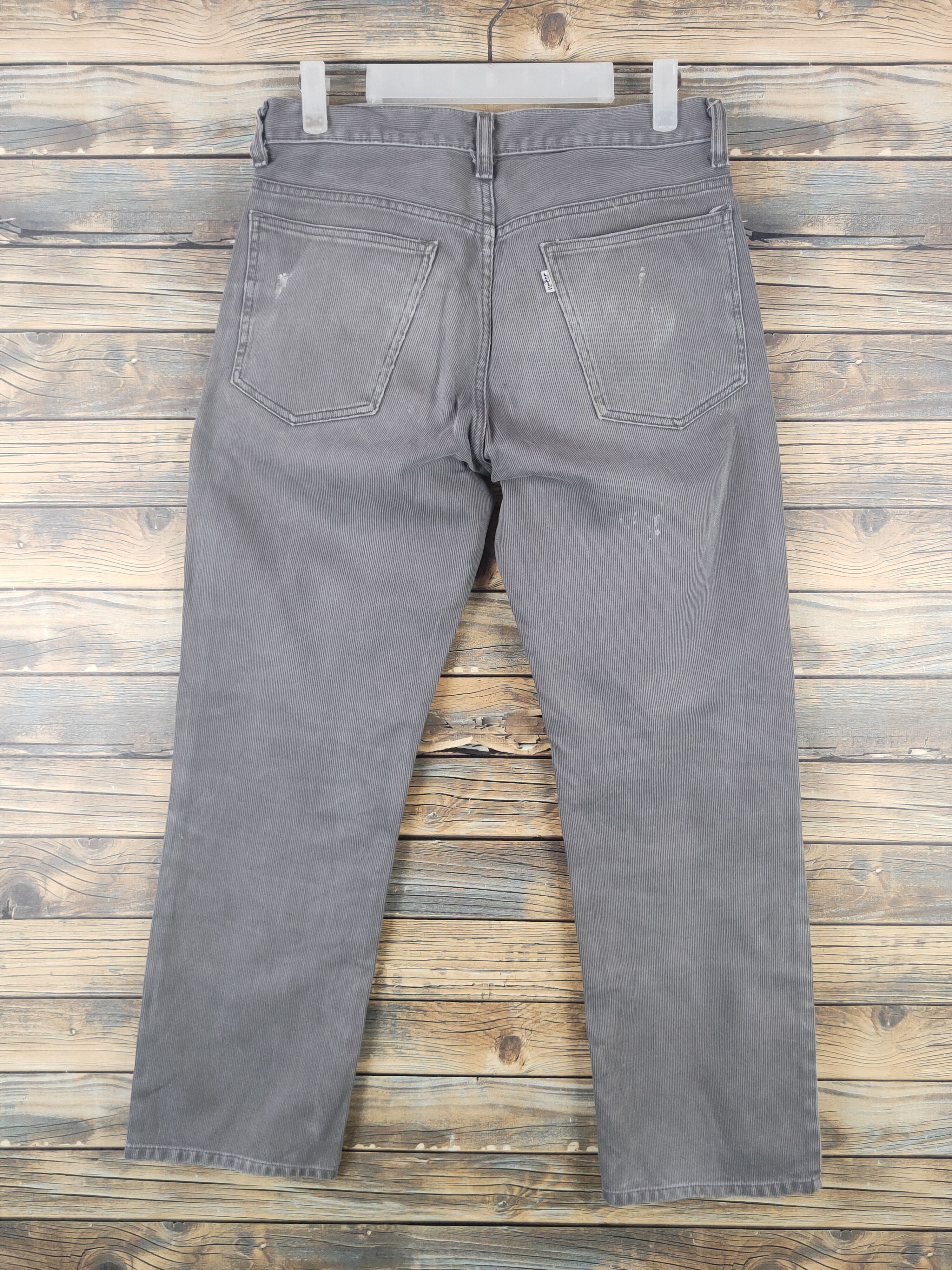 Levi's DL Levi's Dark Gray corduroy vintage Casual Pants #46-240T Size US 31 - 7 Thumbnail