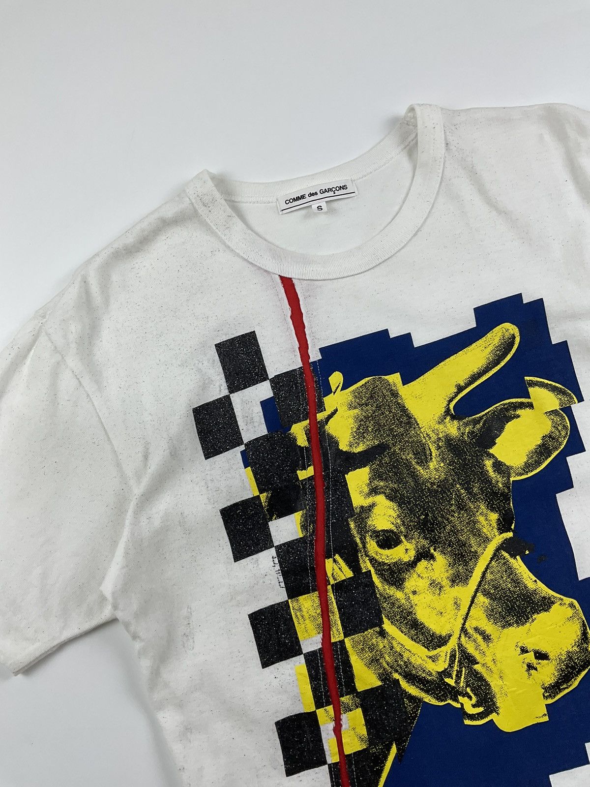 Andy Warhol Comme des Garcons Andy Warhol Cow Print Tee Size US S / EU 44-46 / 1 - 4 Thumbnail
