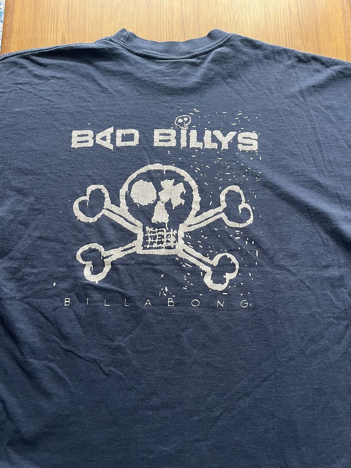 Billabong × Vintage Vintage BAD BILLY’S Billabong 90’s Surf Streetwear Tshirt Size US XL / EU 56 / 4 - 8 Thumbnail