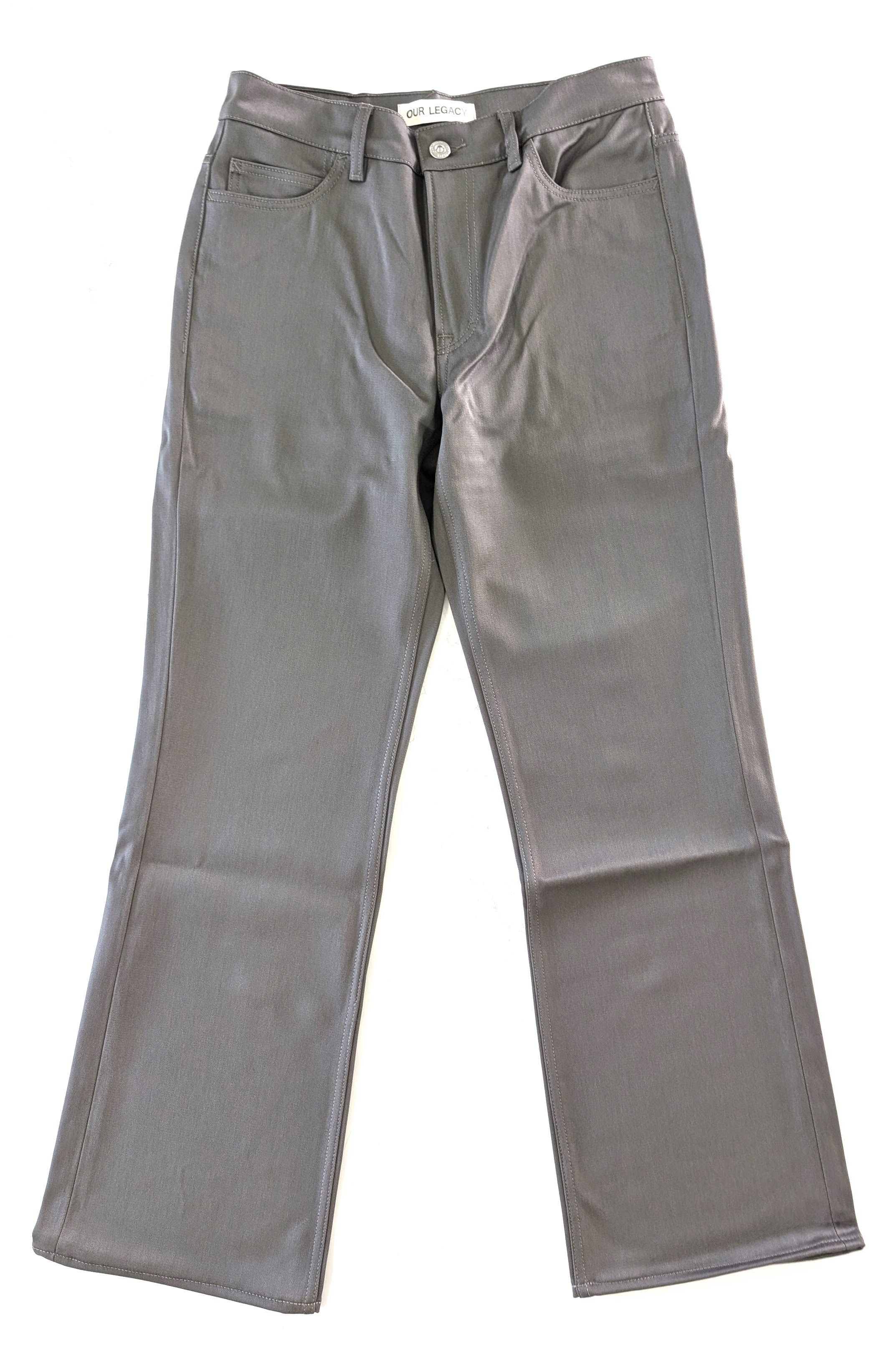 OUR LEGACY 70s Cut Mole Grey Exquisite Wool Trousers 30