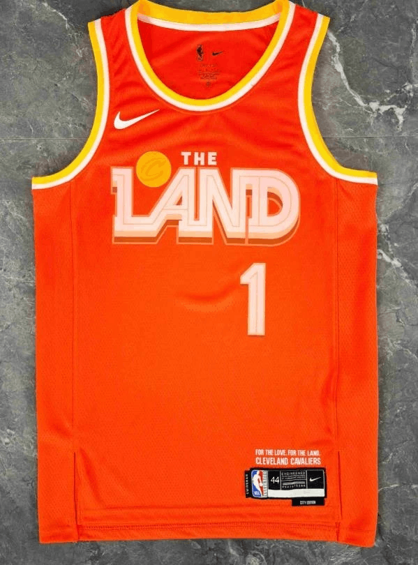 NBA 2026 Cleveland Cavaliers #1 James Harden Jersey Size US M / EU 48-50 / 2 - 2 Thumbnail
