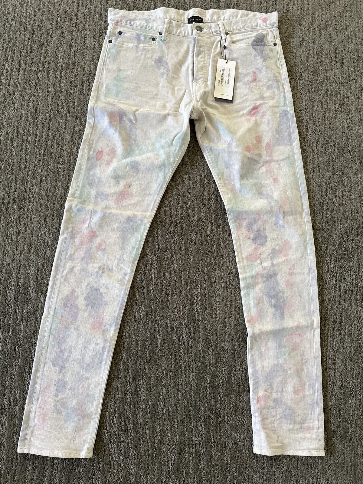 image of John Elliott White ‘The Cast 2’ Jeans, Men's (Size 36)