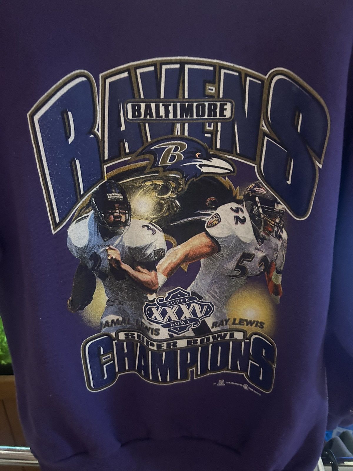 NFL Ravens SuperBowl Champions Crewneck Size US M / EU 48-50 / 2 - 1 Thumbnail