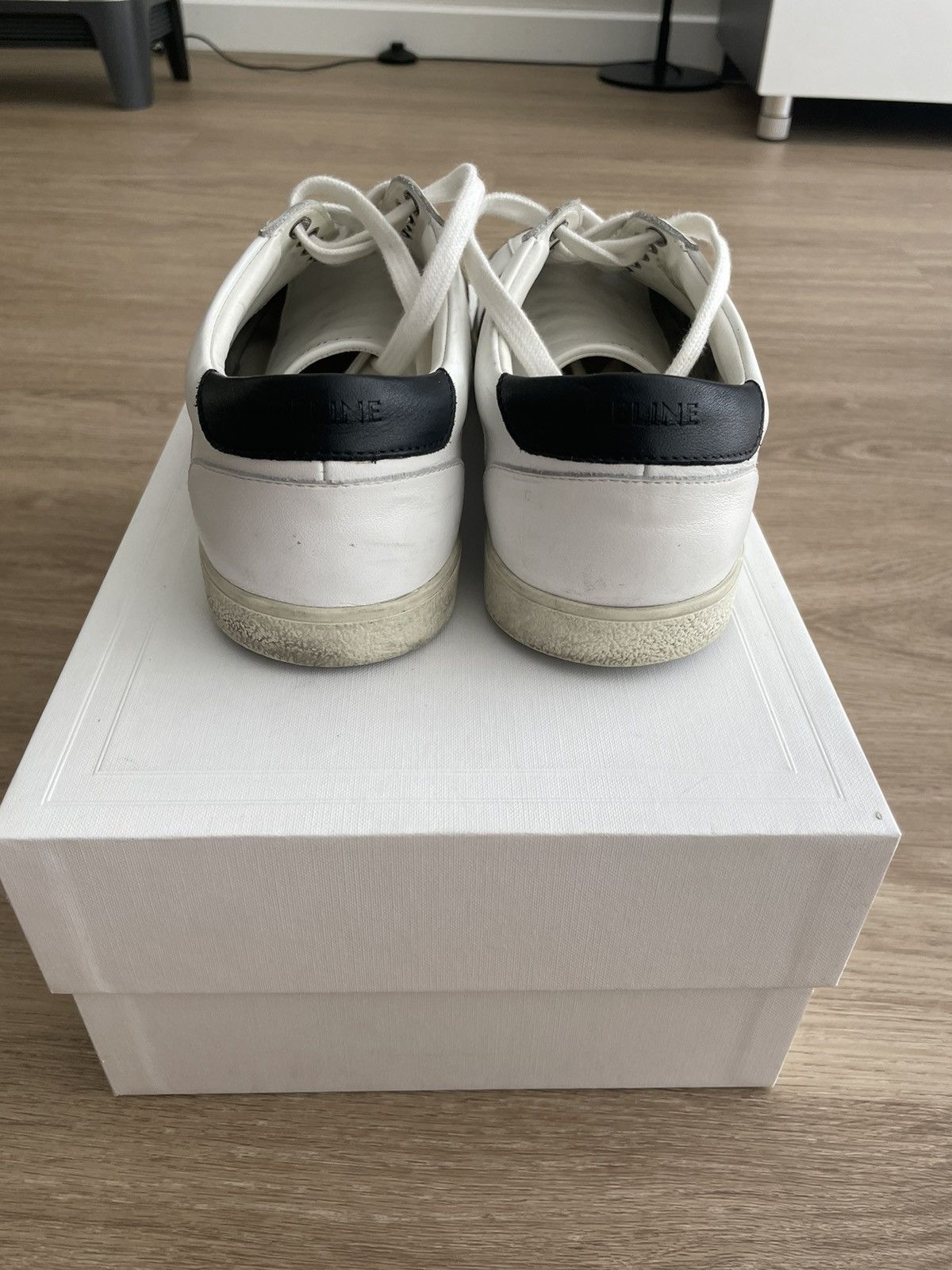 Celine Celine leather sneakers Size US 7.5 / EU 40-41 - 3 Thumbnail
