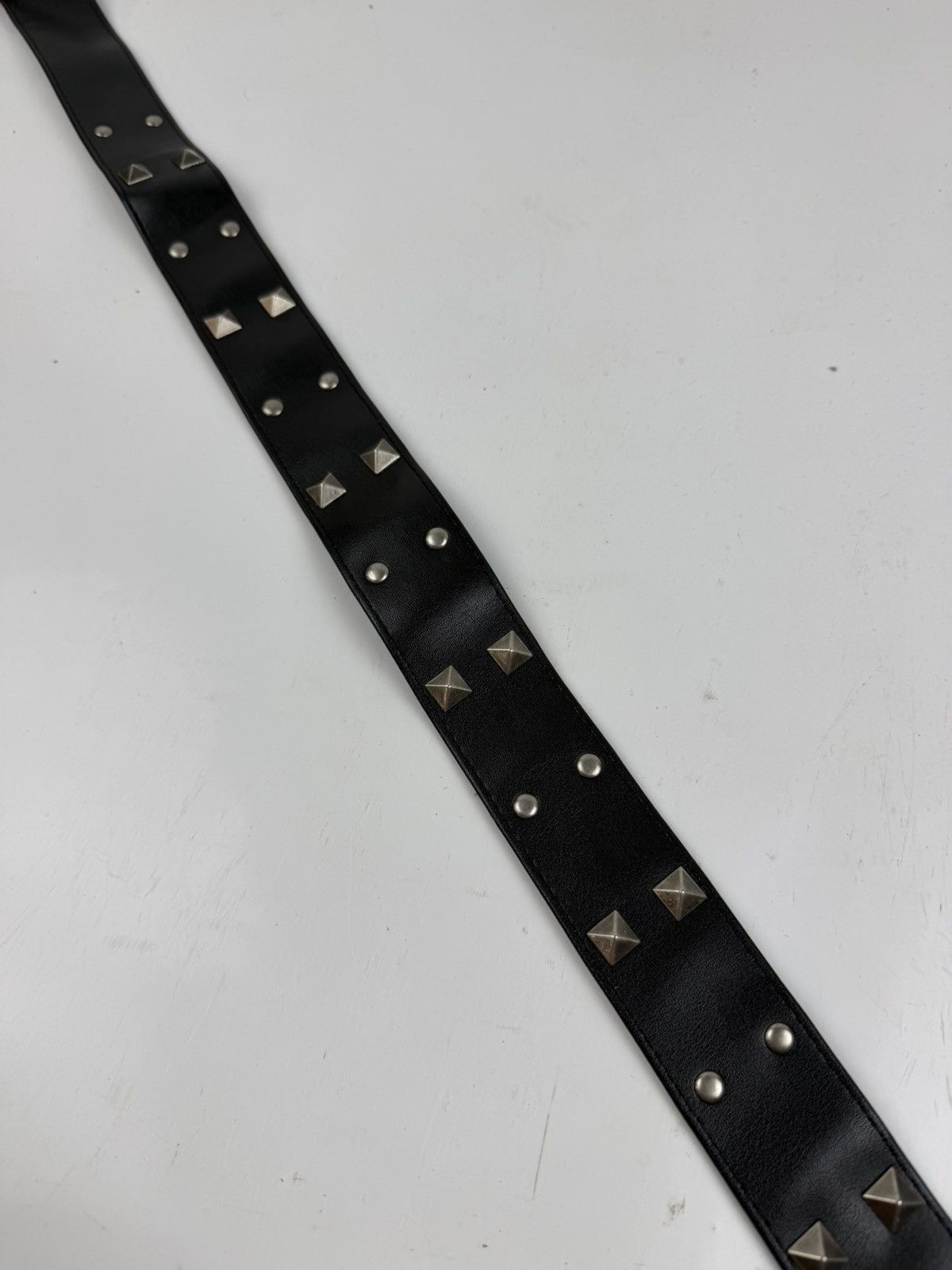 Japanese Brand punk style studded belt tc52 Size 30 - 5 Thumbnail