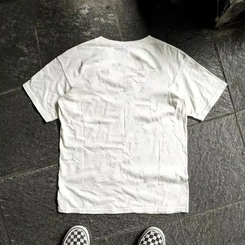 Japanese Brand × Vintage White washed retro fun cat print t-shirt Size US M / EU 48-50 / 2 - 2 Thumbnail