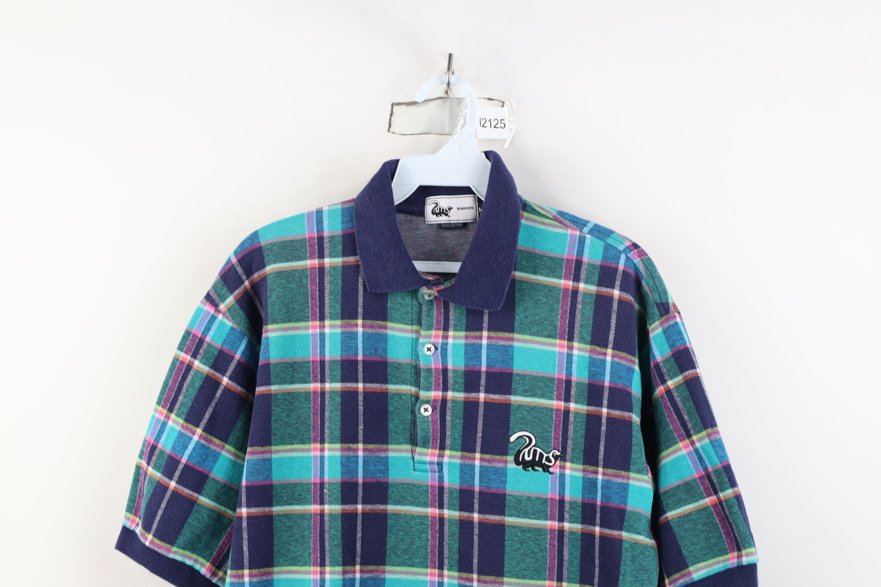 Vintage Vintage Streetwear Rainbow Knit Skunk Golf Polo Shirt USA Size US M / EU 48-50 / 2 - 2 Thumbnail