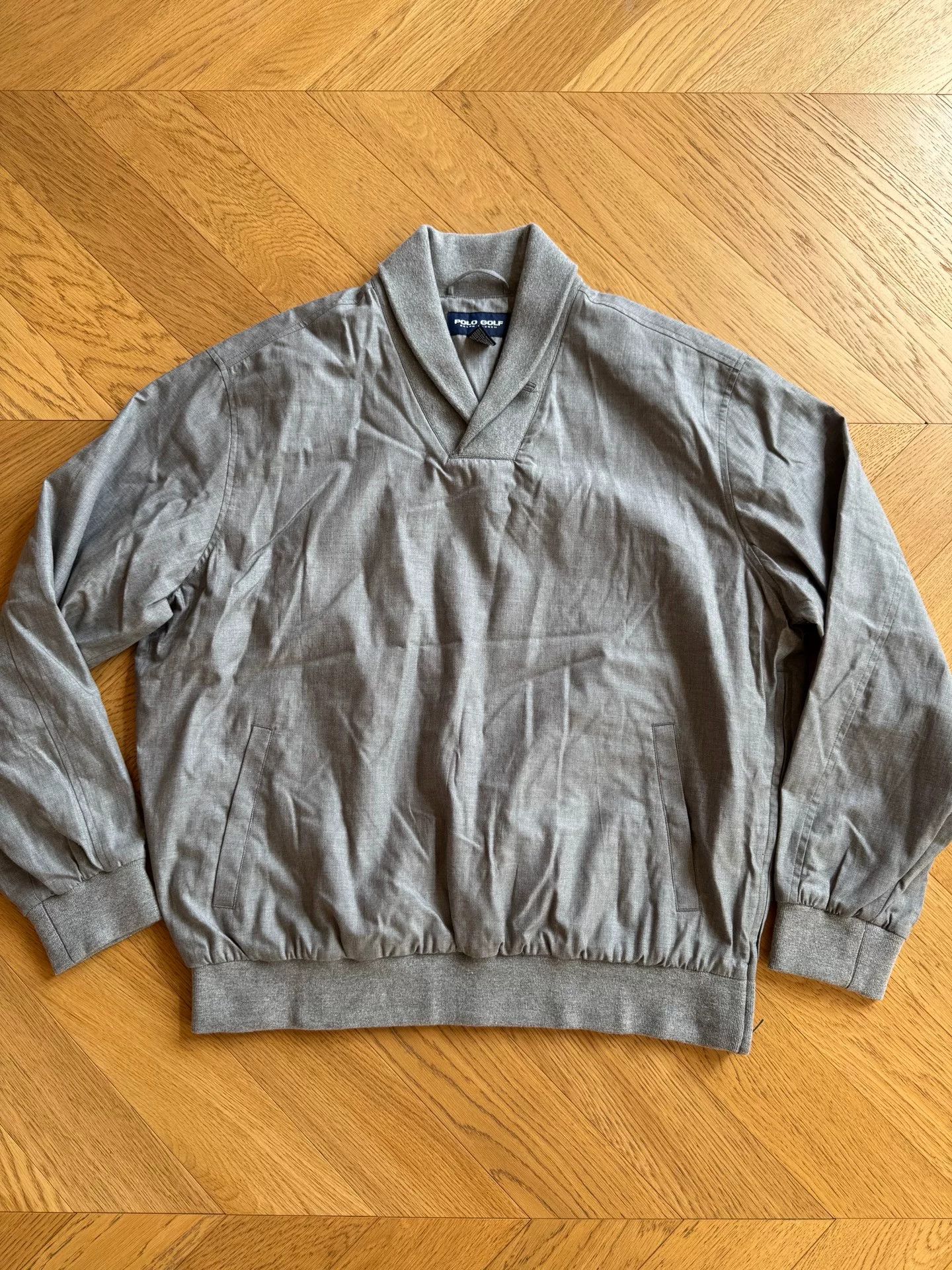 Polo Golf Cotton Pullover Jacket