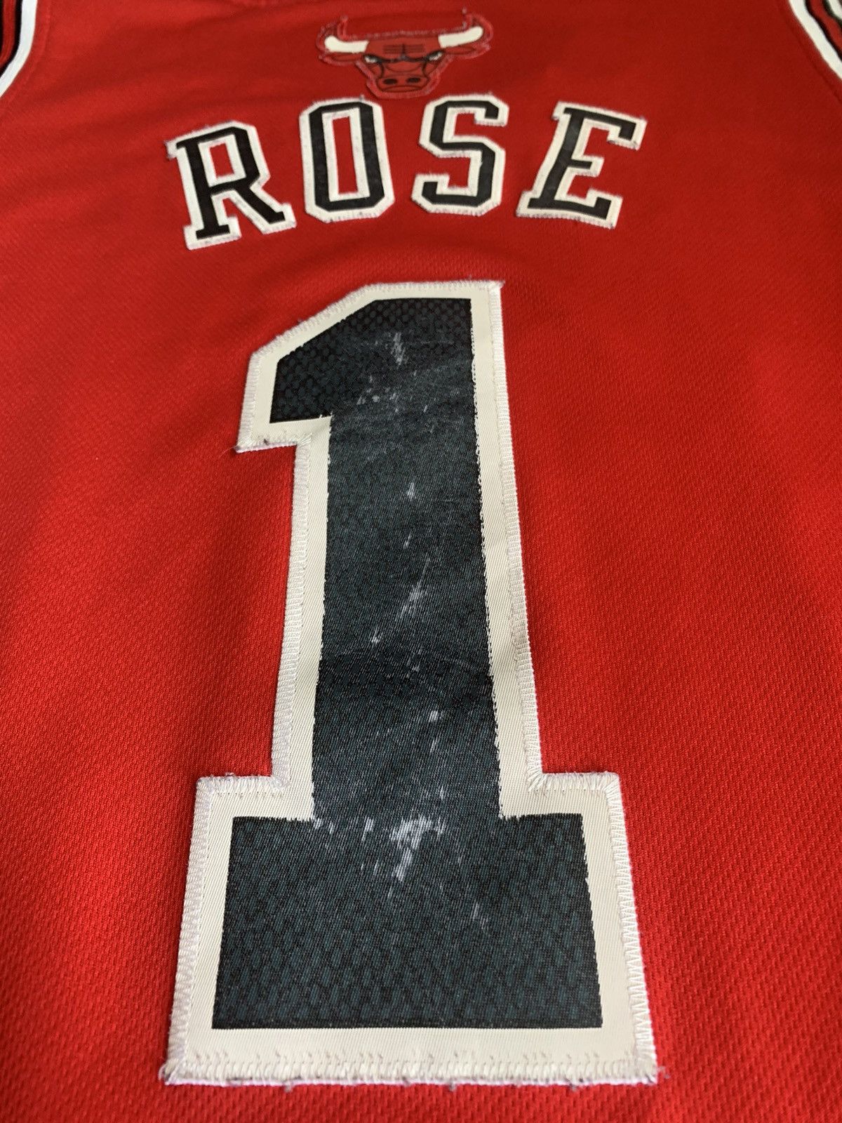 Adidas Authentic D-Rose Chicago Bulls Embroidered Jersey Size US M / EU 48-50 / 2 - 6 Thumbnail
