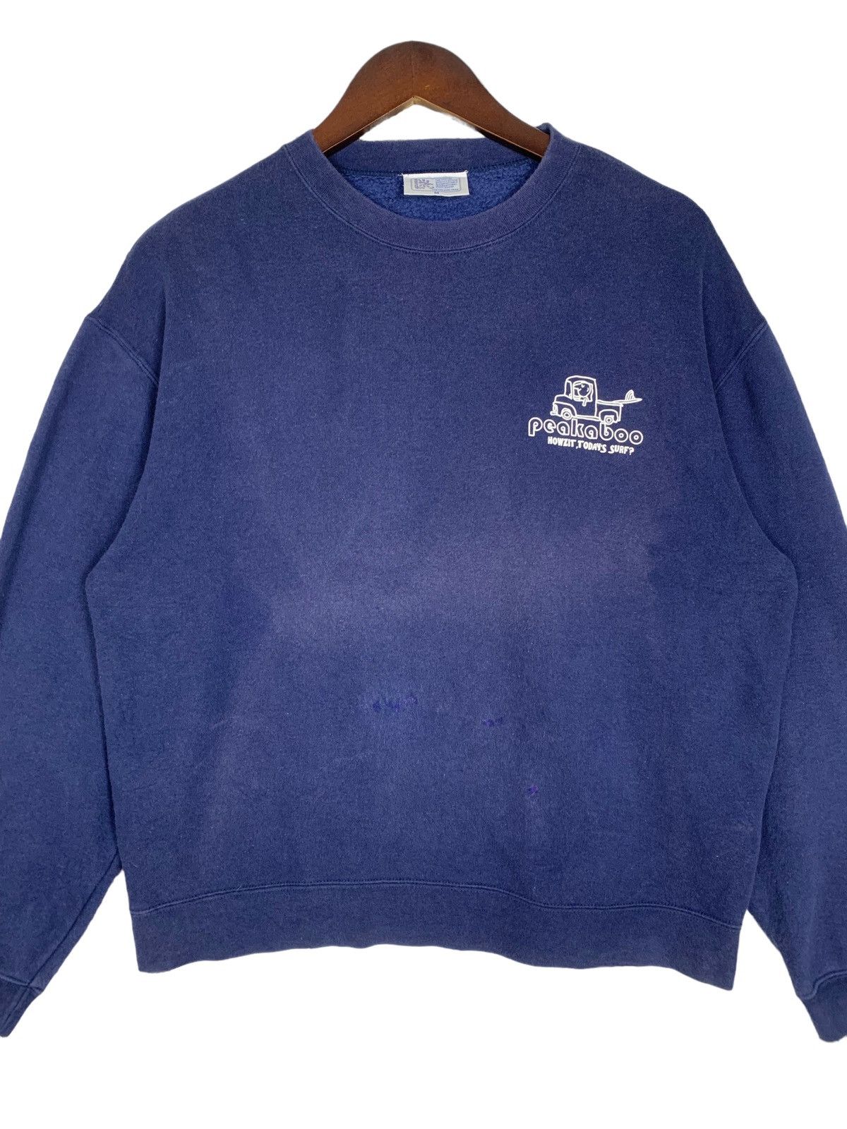 Other Vintage Pekaboo Surfstyle Streetwear Crewneck Sweatshirt Size US M / EU 48-50 / 2 - 2 Thumbnail