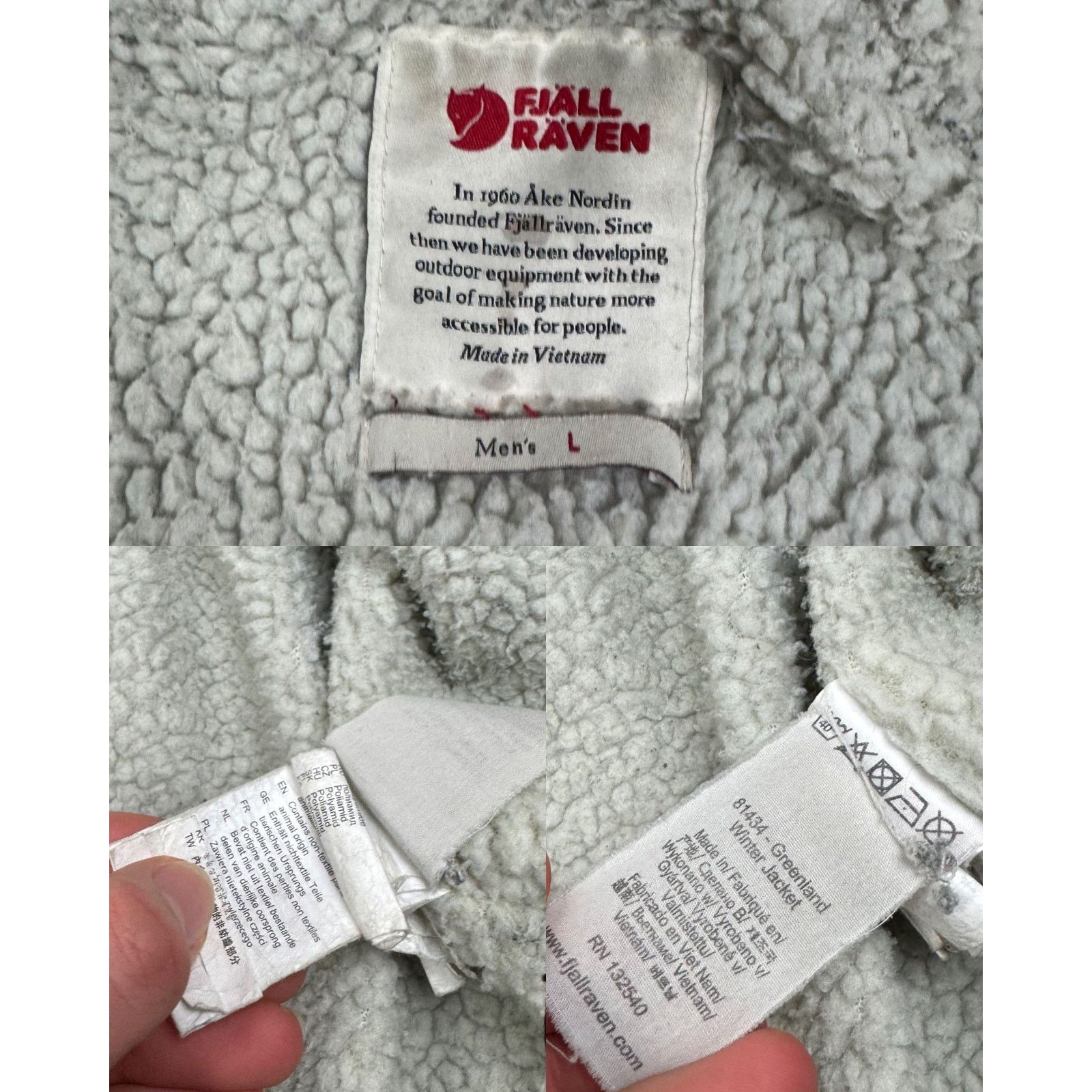 Fjallraven Fjällräven Greenland Winter Mens Black Teddy Fleece Jacket L Size US L / EU 52-54 / 3 - 3 Thumbnail