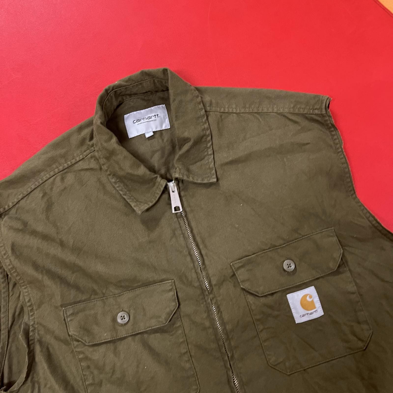 Carhartt Wip Carhartt WIP Vest Sz L Size US L / EU 52-54 / 3 - 4 Thumbnail