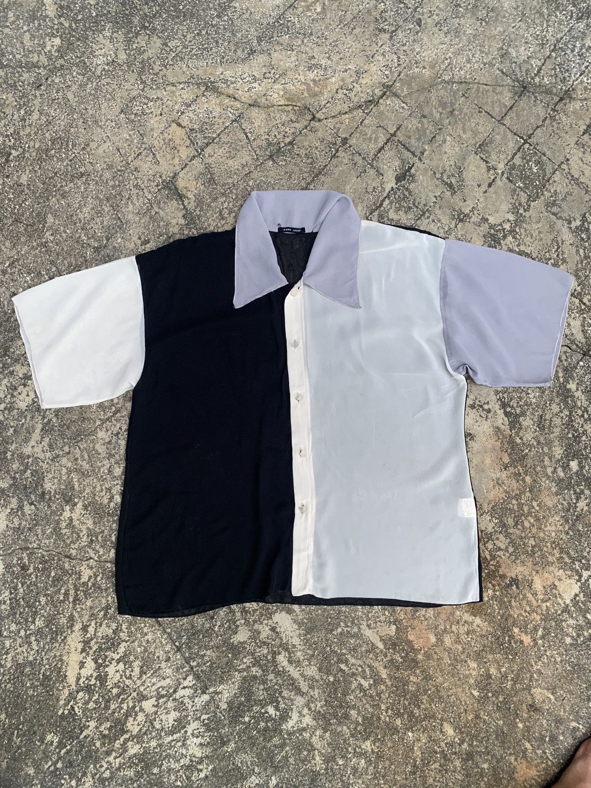 Japanese Brand 2000s MB Lucas Japan Multicolor Silk like Button Up Shirt Size US L / EU 52-54 / 3 - 1 Thumbnail